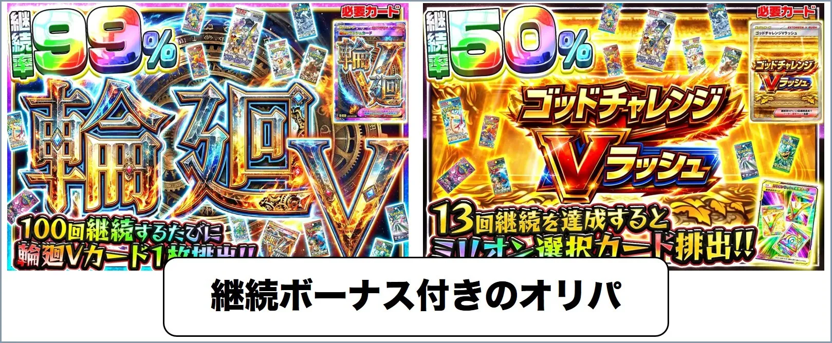 継続ボーナス付きVラッシュ