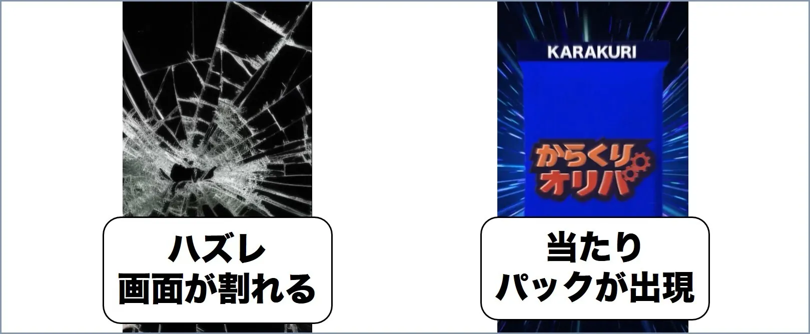 からくりオリパ演出