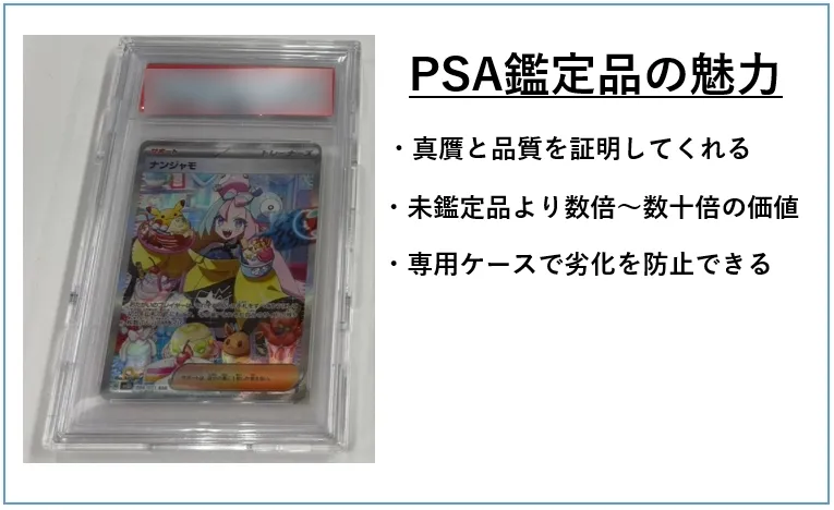 PSA鑑定によるポケカの資産価値の定着
